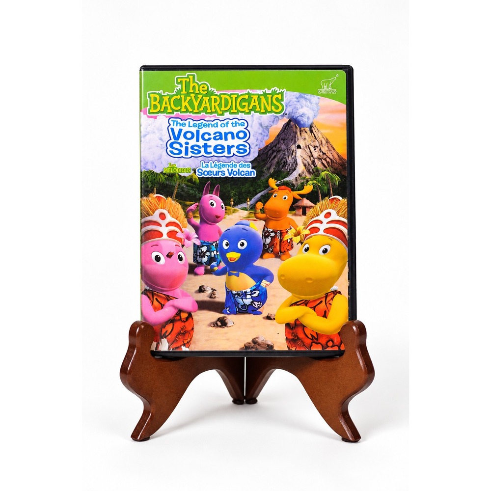 The Backyardigans 2007 The Legend Volcano Sisters English & Spanish *TESTED*